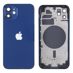 Carcasa trasera y volumen de energa flexible, malla antipolvo iPhone 12 Azul