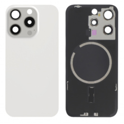 Tapa Trasera Iphone 15 PRO BLANCO TITANIO