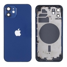 Carcasa trasera y volumen de energa flexible, malla antipolvo iPhone 12 MINI Azul