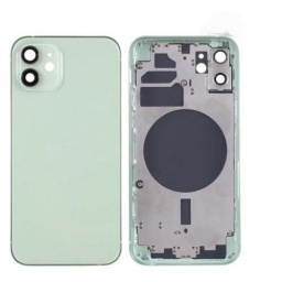 Carcasa trasera y volumen de energa flexible, malla antipolvo iPhone 12 MINI Verde