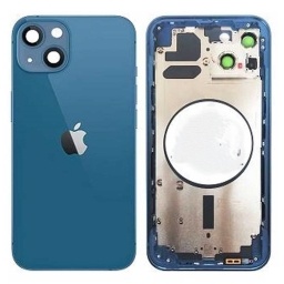 Carcasa trasera y volumen de energa flexible, malla antipolvo iPhone 13 Azul