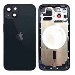 Carcasa trasera y volumen de energa flexible, malla antipolvo iPhone 13 Negra