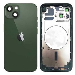 Carcasa trasera y volumen de energa flexible, malla antipolvo iPhone 13 Verde