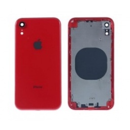 Carcasa trasera y volumen de energa flexible, malla antipolvo iPhone XR Roja